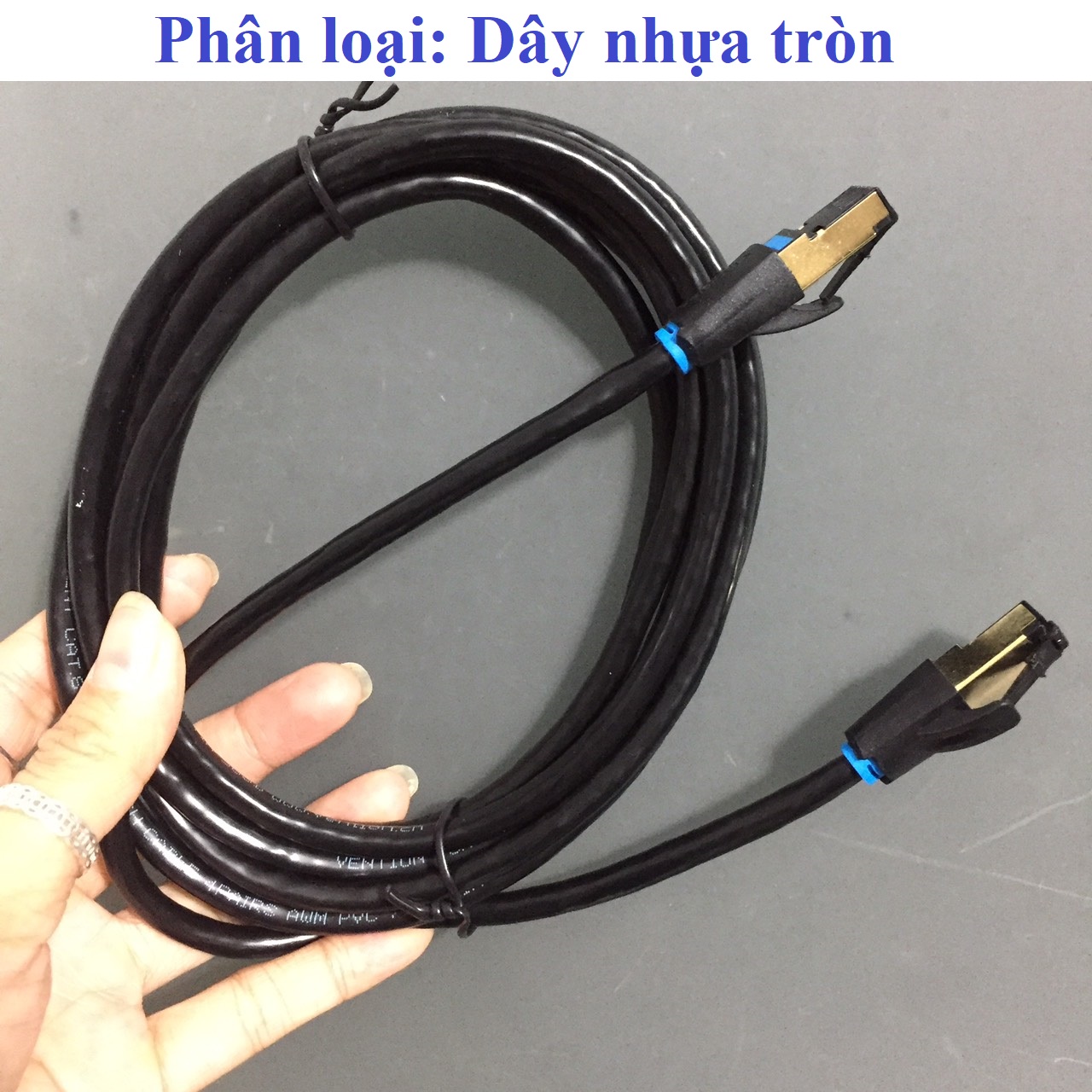 Dây cáp mạng LAN CAT8 SFTP dây dù Vention Series IKG / IKA _ Hàng chính hãng