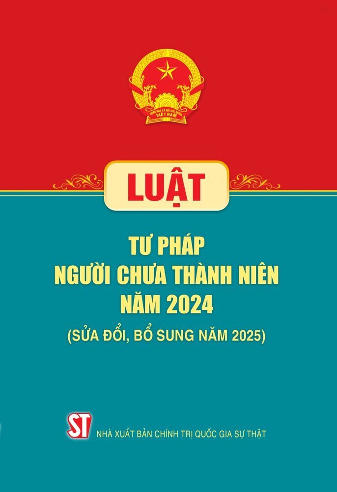 Luật Tư pháp người chưa thành niên năm 2024 (sửa đổi, bổ sung năm 2025)