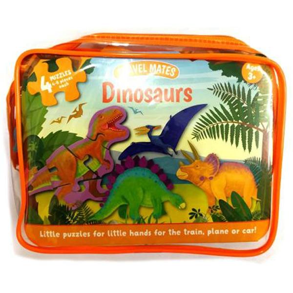 Travel Mates Jigsaws In Bag: Dinosaur