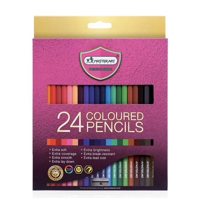 Bộ bút chì màu cao cấp Master Art Series 24 màu