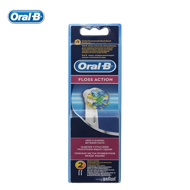 Oral B Floss Action Thay thế Đầu bàn chải đánh răng điện Eb25