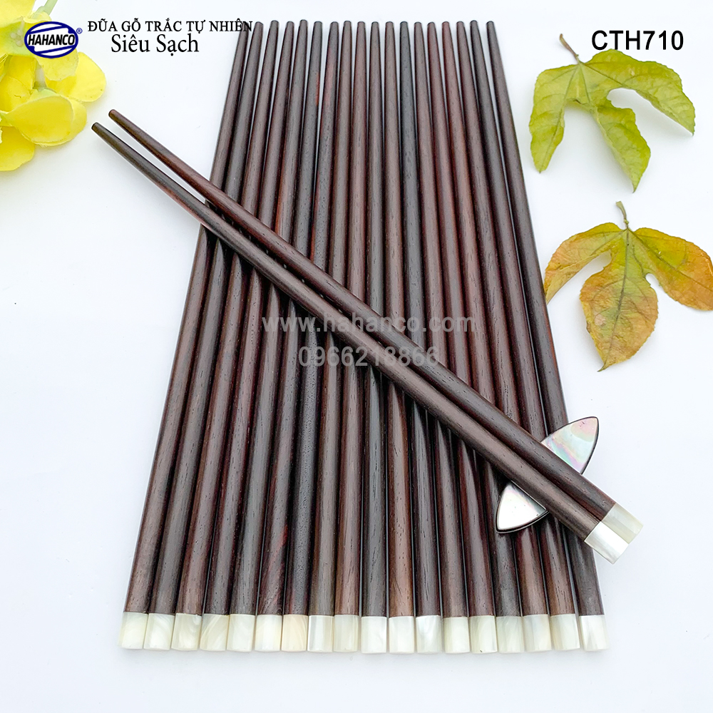 Đũa Trắc tròn đầu 1cm ốc biển New Zealand siêu sạch  kháng khuẩn, chống nấm mốc  Sang trọng trên bàn ăn, dùng làm quà biếu hoặc tặng