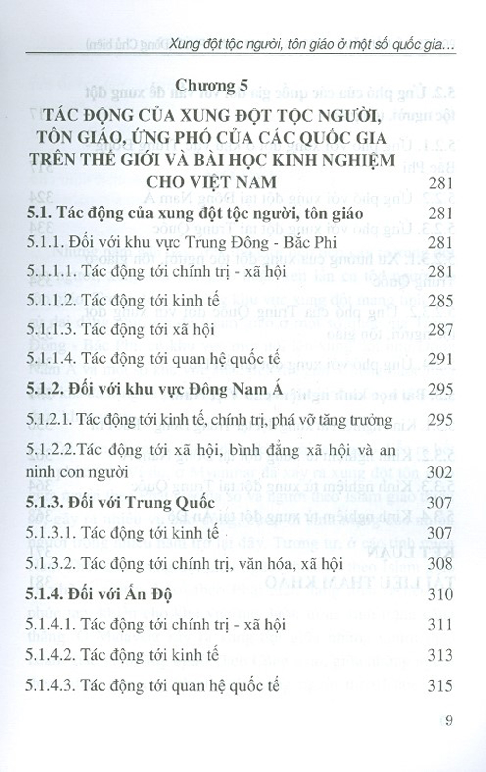 Xung Đột Tộc Người, Tôn Giáo Ở Một Số Quốc Gia Trong Những Năm Gần Đây