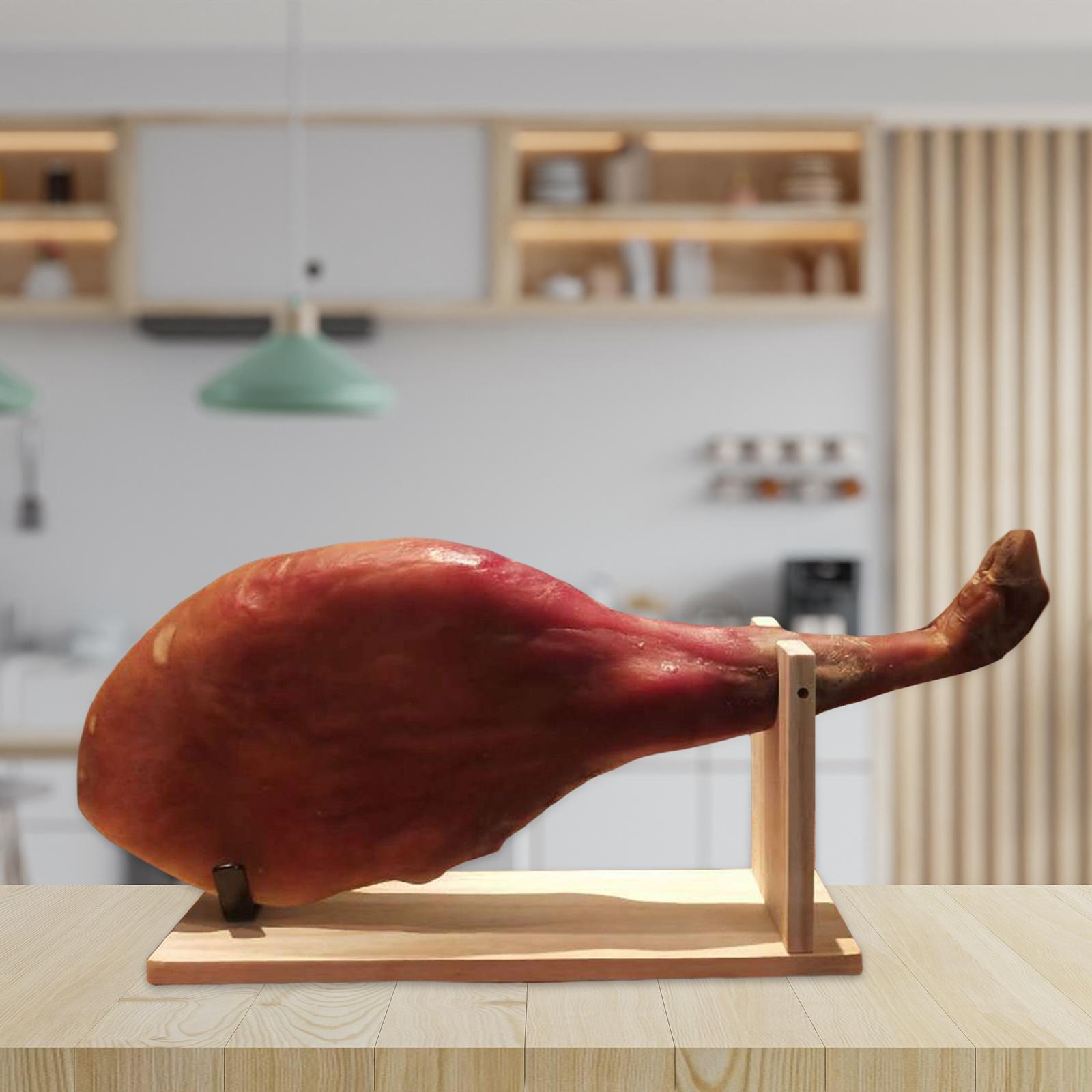 Ham Holder Stable with Non Slip Pads Ham Cutter Rack for Barbecue Restaurant