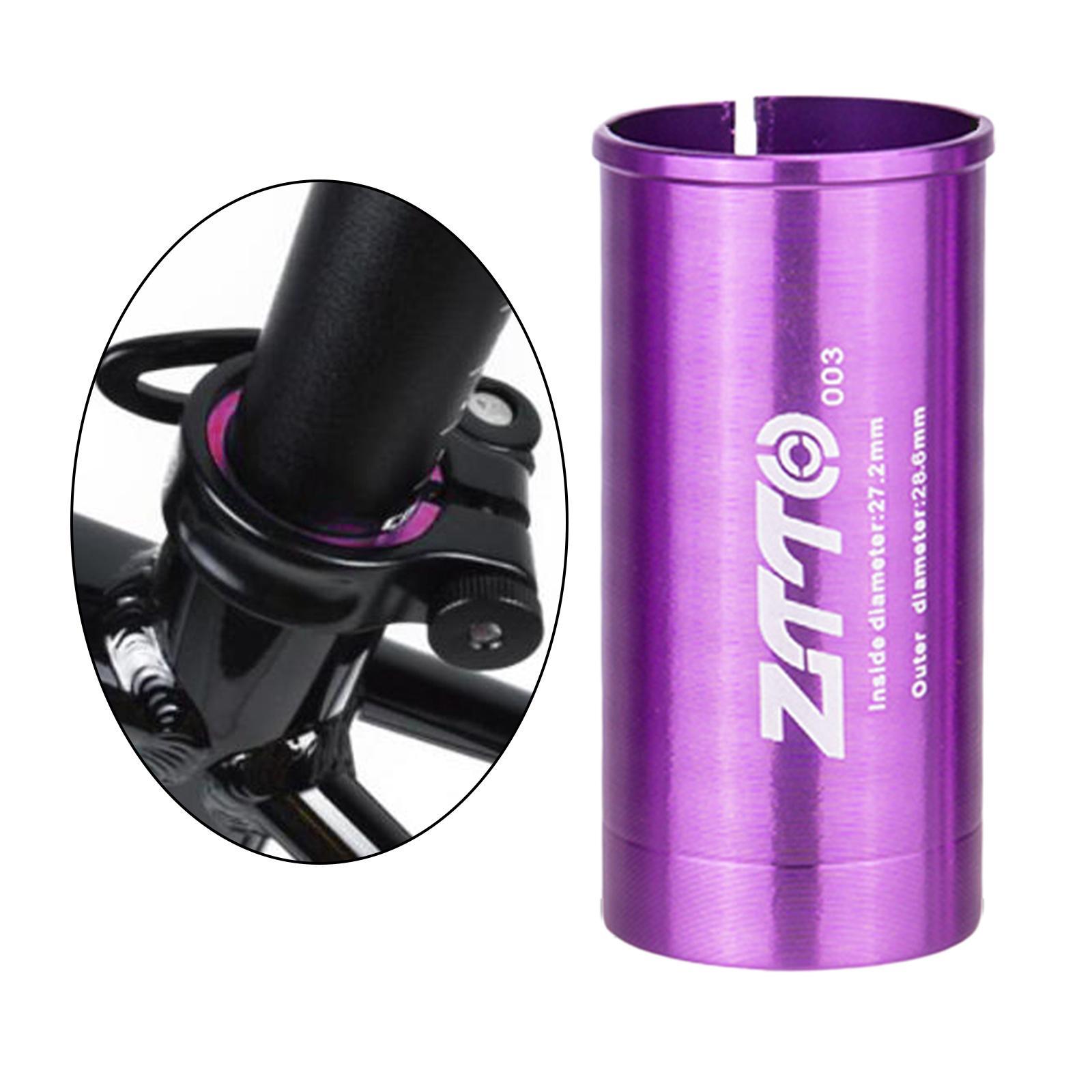 2x Seatpost Shim Seat Post Tube Sleeve Adapter 25.4mm 27.2mm 28.6mm 30.4mm 30.8mm 31.6mm 33.9mm 34.9mm for Mountain Bike,Road Bike,,BMX, Gear