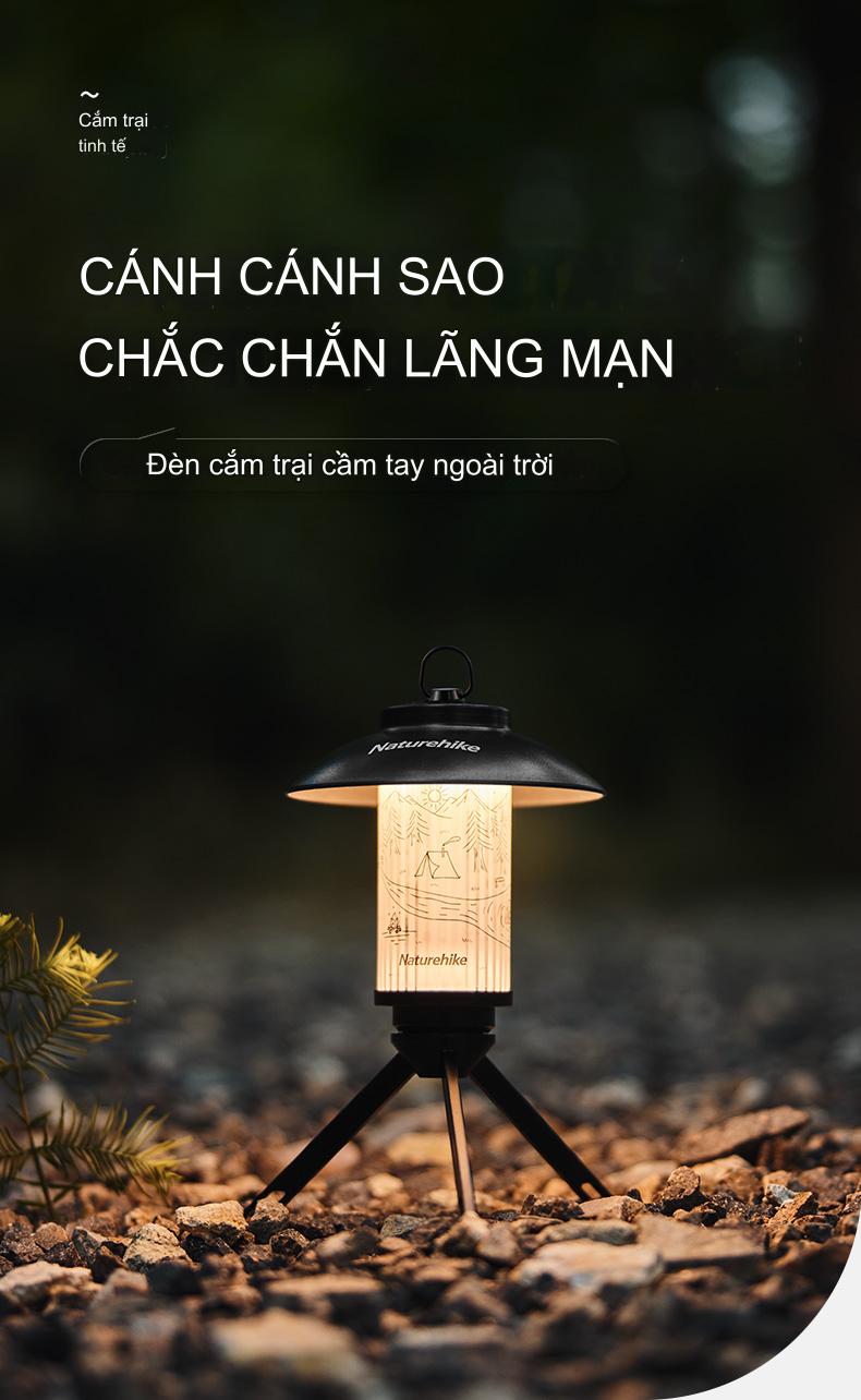 Đèn Treo Lều Đa Năng Naturehike CNK2300DQ012 Chống Nước IPX4 Đèn Cắm Trại Để Bàn