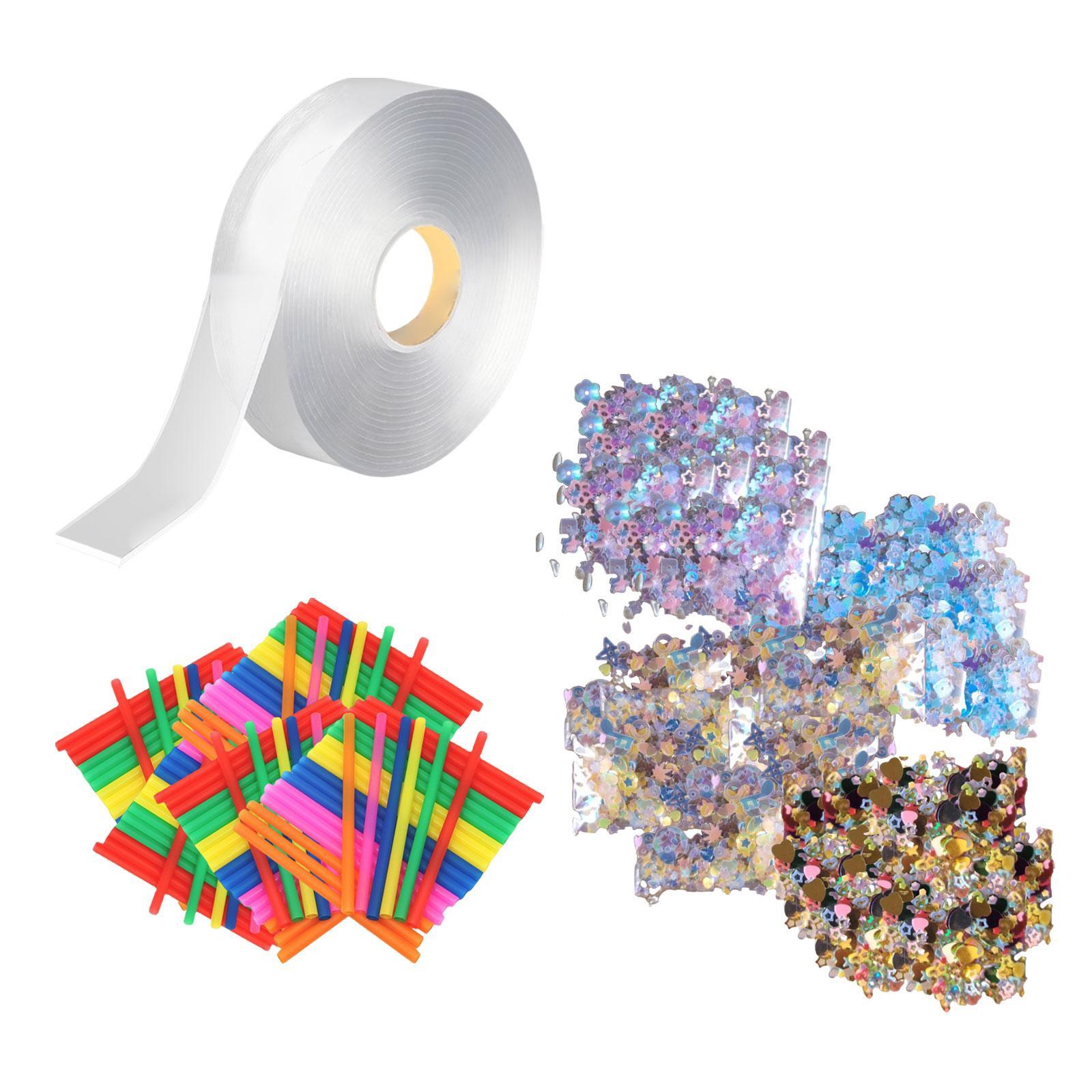 Double Sided Tape, Sticky Ball Tape Ball Making Party Game for Children 5cm Width Blowing Bubble Creative Handmade Traceless DIY Crafts Tape