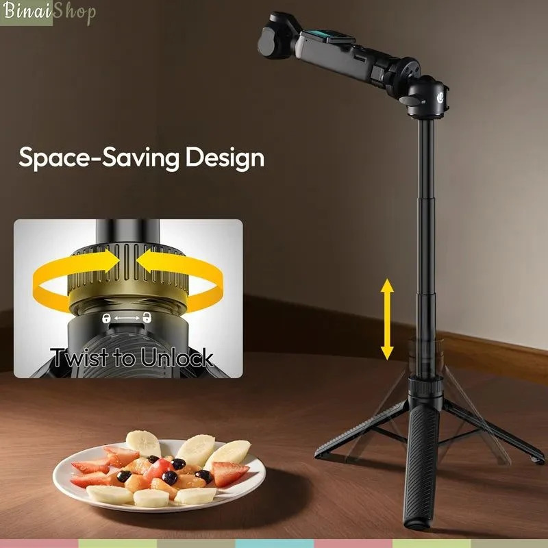 ULANZI MT-90 - Tripod Đa Năng Gọn Nhẹ Tích Hợp Ngàm CKA Quick Release Cho Máy Ảnh, GoPro, Insta360 Và Điện Thoại- hàng chính hãng