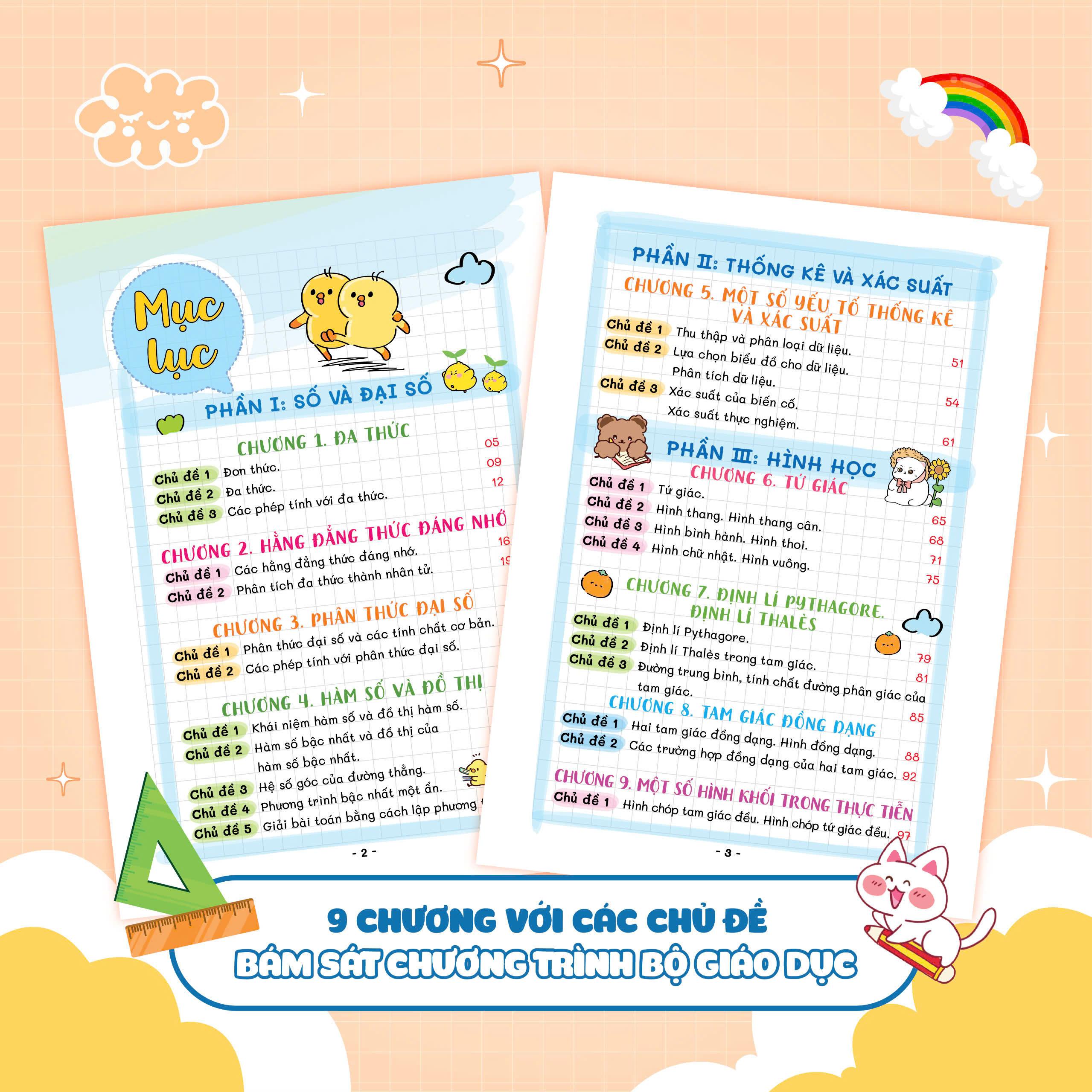 Sách - Takenote Sổ Tay Kiến Thức Và Dạng Toán 8