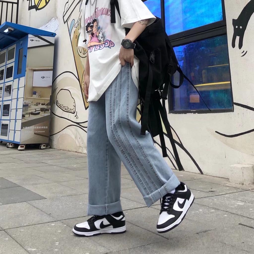 Quần Thể Thao Ống Rộng Dễ Phối Đồ Thời Trang Mùa Thu 2021 Cho Bé Trai