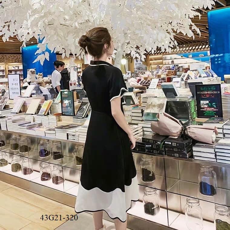 ĐẦM XÒE PHỐI MÀU DỄ THƯƠNG -G21-320