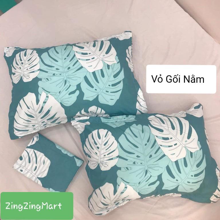 (Siêu Giảm Giá) Bộ Vỏ Gối Nằm cotton Kích Thước 45x65cm (Được chọn mẫu