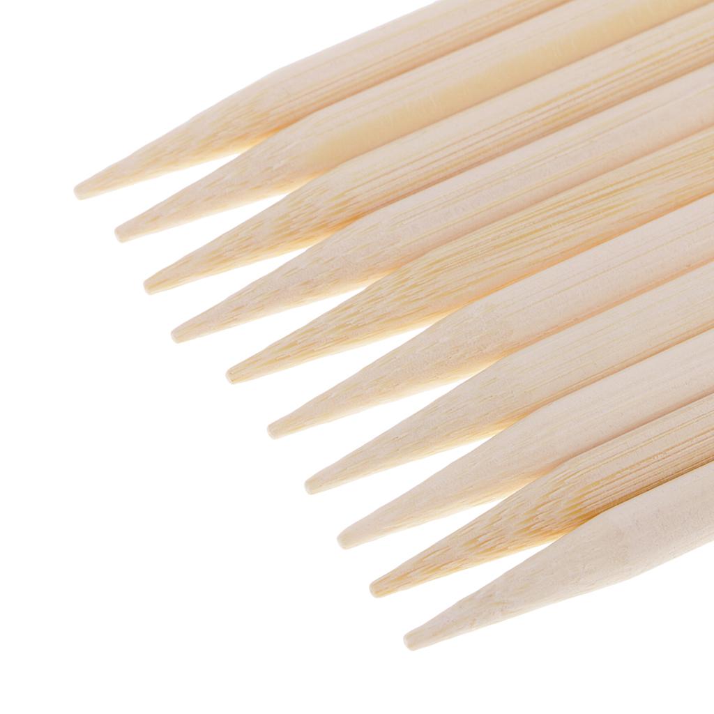 10 Bằng Tre Gỗ Stylus Dụng Cụ Lý Tưởng Cho Thủ Công Cho Trẻ Em Xước Nghệ Thuật Bề Mặt