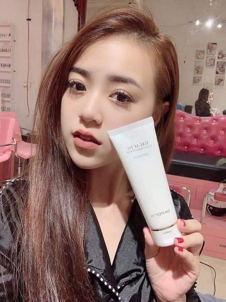 Sữa Rửa Mặt Dưỡng Ẩm Dr.Pepti Galacto Cleansing Foam 110ml