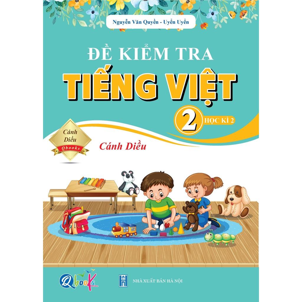 Sách - Combo Bài Tập Tuần và Đề Kiểm Tra lớp 2 Cánh diều - Toán và Tiếng Việt Học kì 2 (4 cuốn)