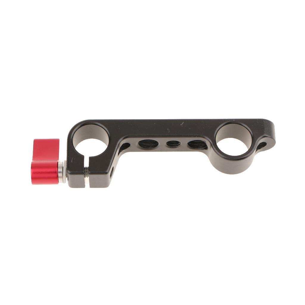 Dual 15mm Rod Clamp Rail Block For 15mm Rod Rail Support System1/4"  3/8"