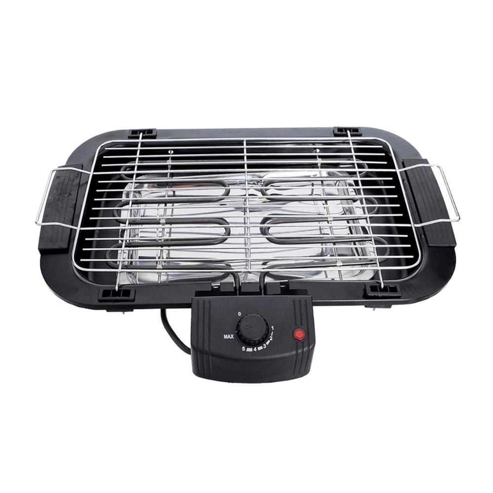 Bếp Nướng Điện Không Khói 2000W Electric Bbq Grill - Giao Hàng Toàn Quốc