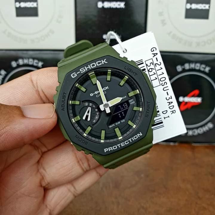 Đồng hồ nam G-Shock Casio Anh Khuê bảo hành 5 năm GA-2100 GA-2110SU-3ADR