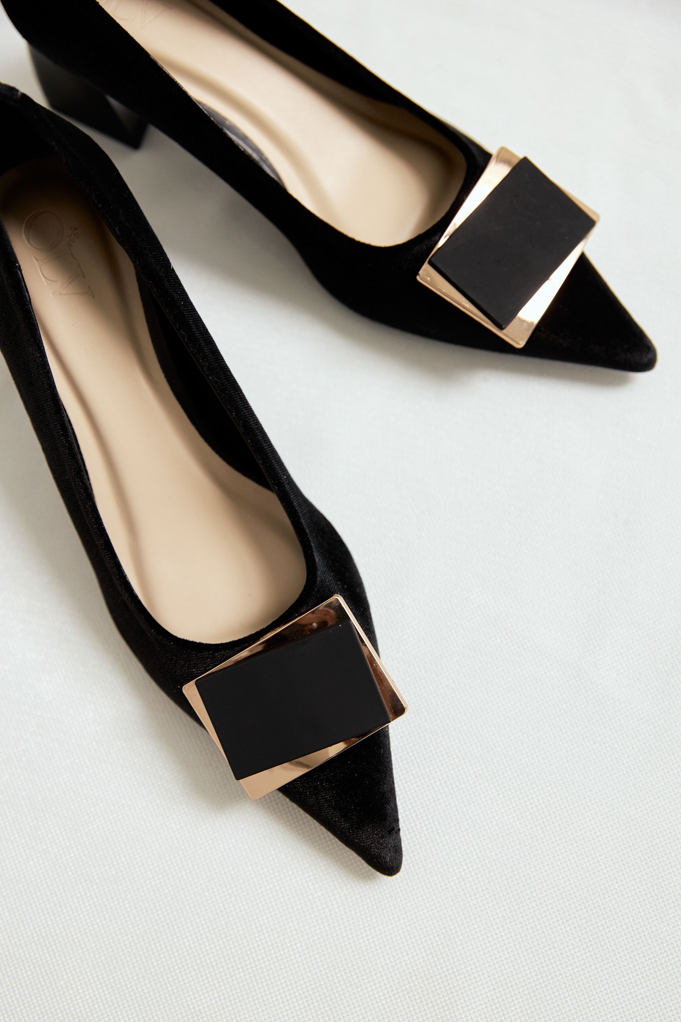 OLV - Giày Square Detail Pumps