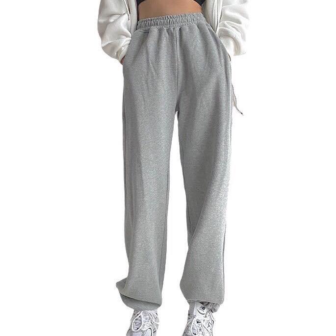 Quần sweatpants ( Jogger nỉ ống bom ) kiểu dáng unisex nam nữ