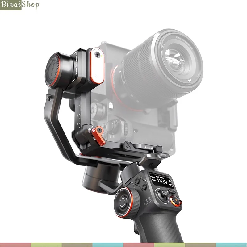 Hohem Isteady MT2 / MT2 KIT - Gimbal Chống Rung 4 Trong 1 Dành Cho Smartphone, Camera Action, Máy Ảnh Cỡ Nhỏ Và DSLR, Tích Hợp Cảm Biến AI, Tải Trọng 1.2Kg - Hàng chính hãng