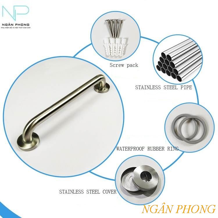 TAY VỊN AN TOÀN INOX 201