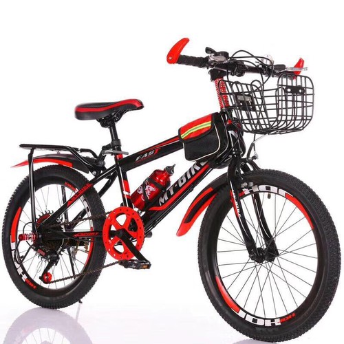 Xe đạp thể thao địa hình bánh 24 inch cho bé 7-11 tuổi Tặng kèm dầu tra xích + chuông la bàn