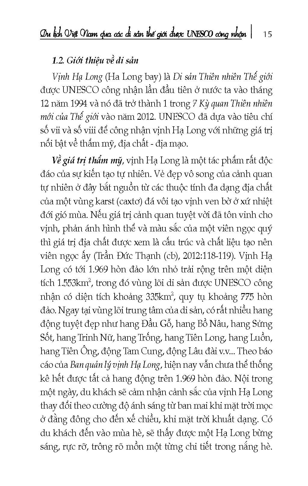 Du Lịch Việt Nam Qua Các Di Sản Thế Giới Được UNESCO Công Nhận (Tái bản 2025)