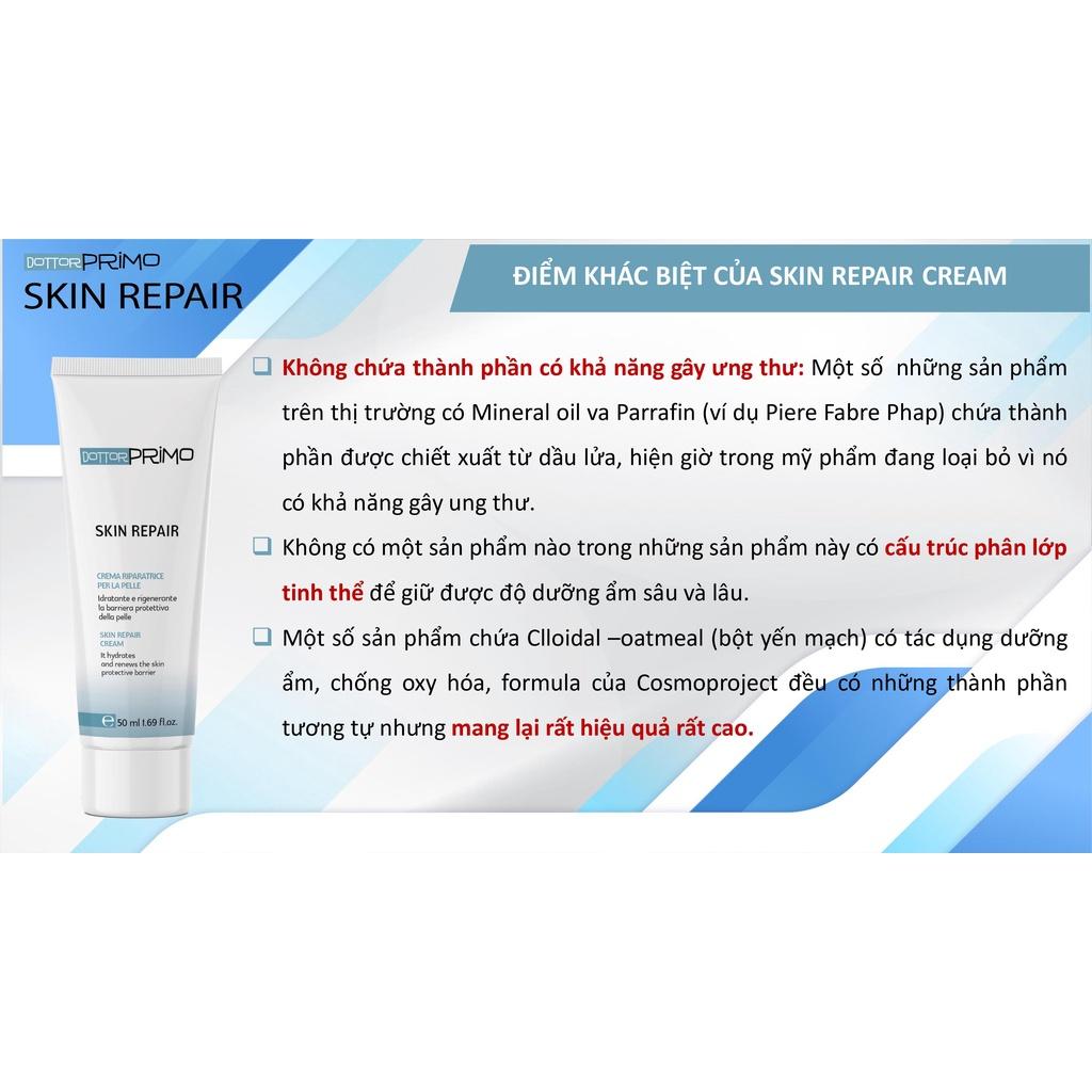 Kem Viêm Da Cơ Địa DottorPrimo Skin Repair Giúp Làm Dịu, Giảm Kích Ứng, Cấp Ẩm Và Phục Hồi Tổn Thương Da (Tuýp 20-50ml)