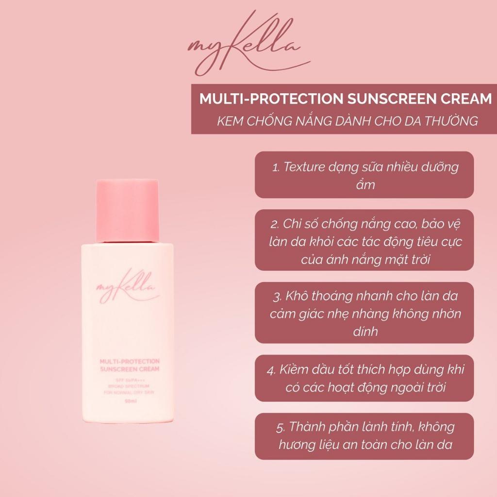 Kem Chống Nắng Cho Da Thường myKella - Multi Protection Sunscreen Cream (50ml)