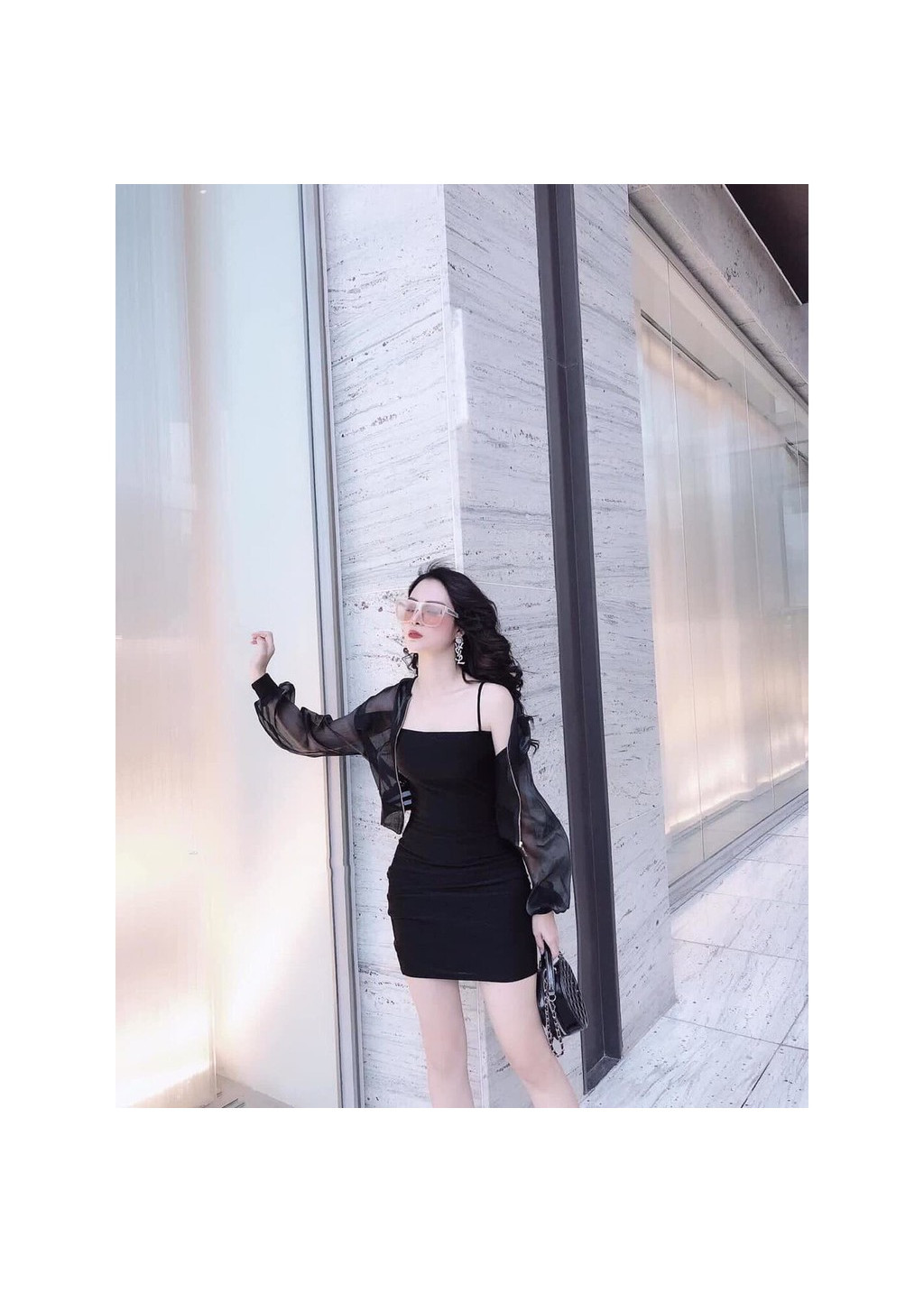 Đầm body sợi bún sexy sang chảnh