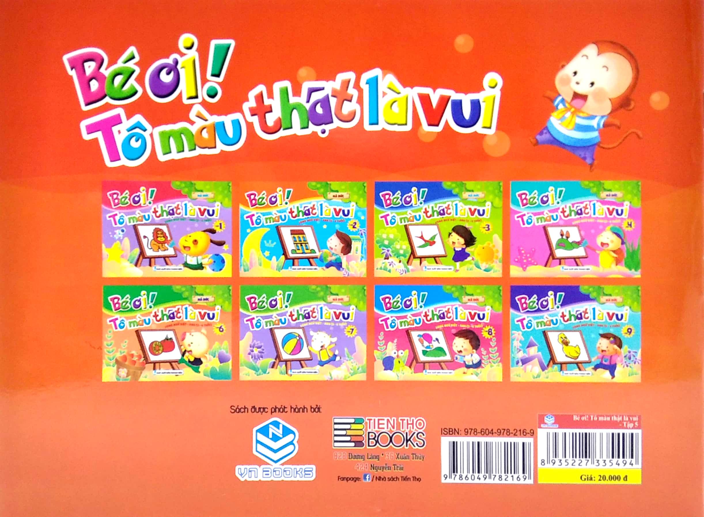 Bé Ơi! Tô Màu Thật Là Vui - Song Ngữ Việt - Anh - Tập 5