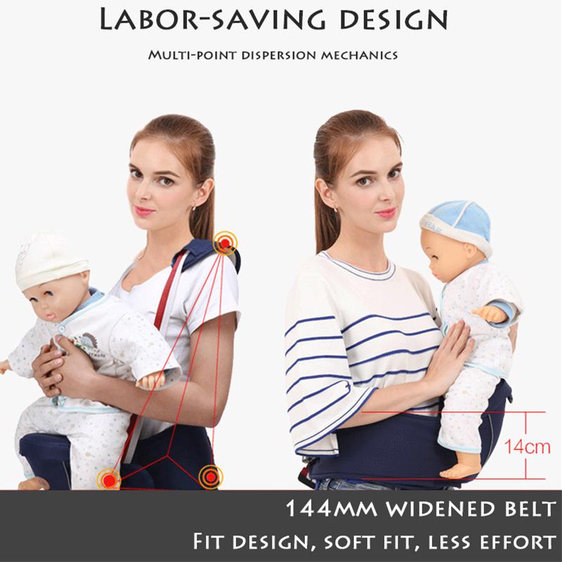Công Thái Sơ Sinh Hông Ghế Eo Phân Xe Tập Đi Em Bé Sling An Toàn Có Thể Điều Chỉnh Giữ Dây Lưng Trẻ Em Trẻ Sơ Sinh Hông Ghế 0-3Y
