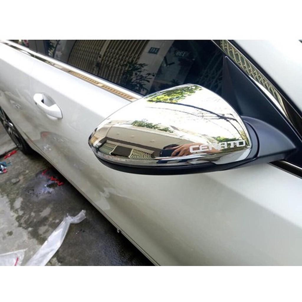Ốp Gương Mạ Crom Xe Kia Cerato 2019 2020