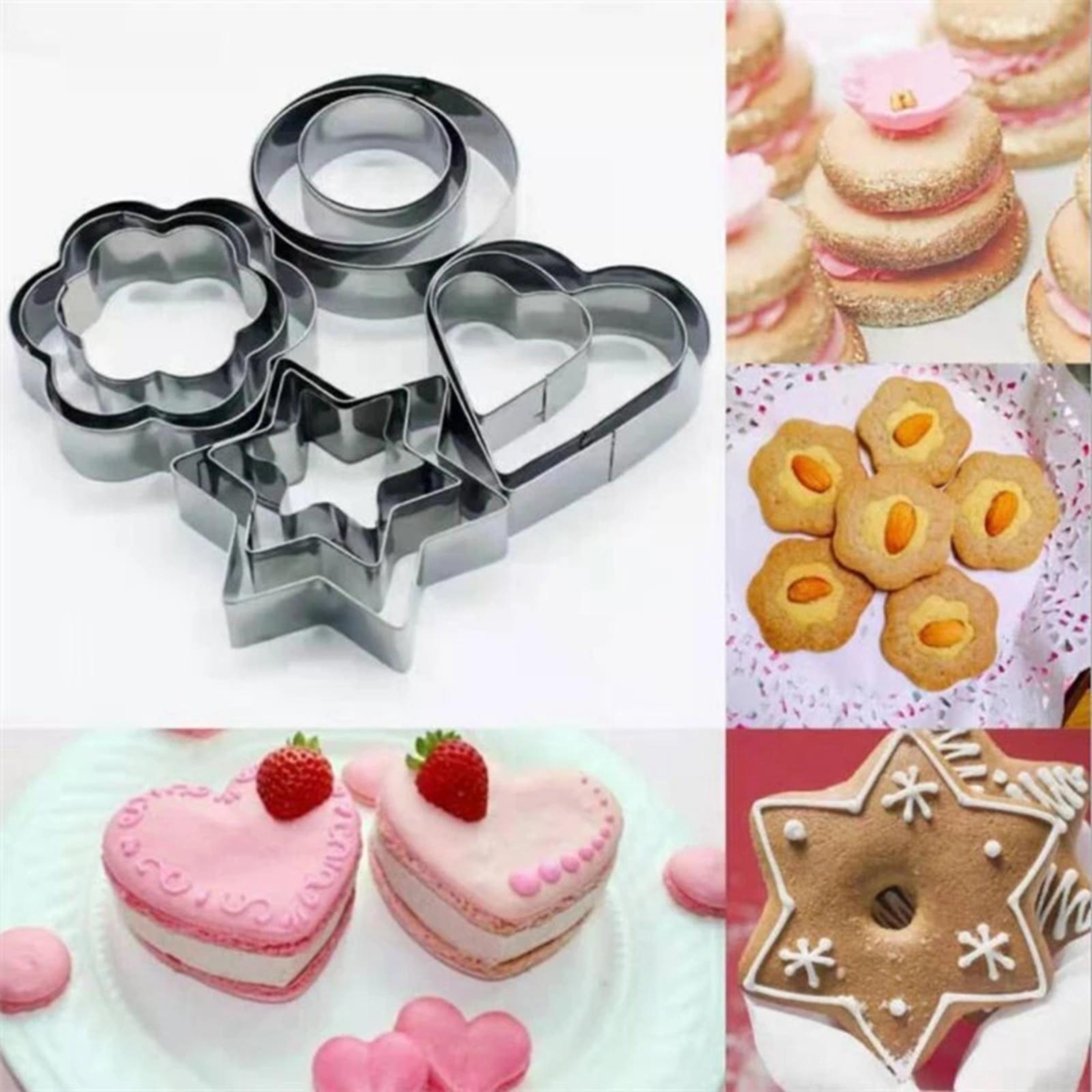 24Pcs Cookie Cutter Clay Cutter Cookie Mould for Wedding Baby Shower Kitchen