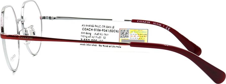 Hình ảnh Gọng kính chính hãng Coach HC5106 9341