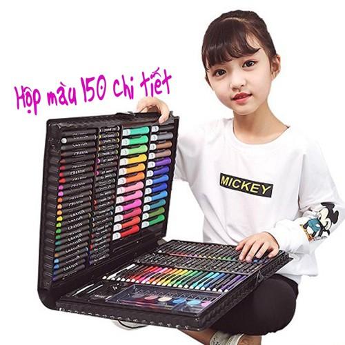 BỘ HỘP MÀU 150 CHI TIẾT CHO BÉ