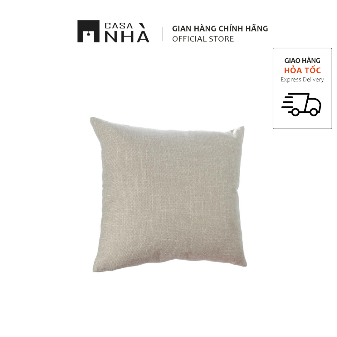 Gối vuông tựa lưng sofa 40x40cm MELL - Gối vuông decor, trang trí phòng khách, phòng ngủ