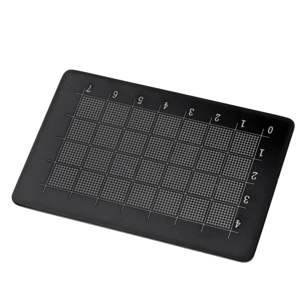 Nose Engraving Board Nasal Measurement Board Expander & Scale Measuring Tool