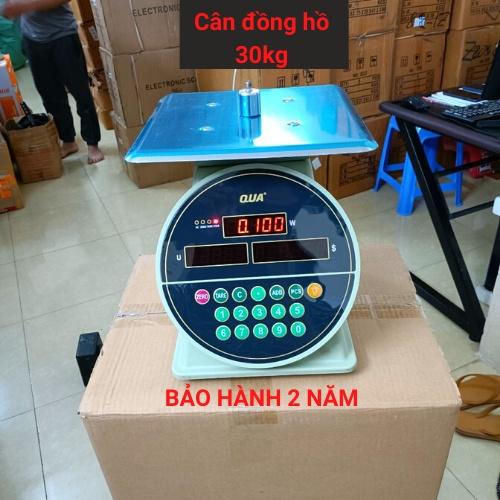 Cân đồng hồ điện tử tính tiền QUA - Q1 ( 30kg ) hiển thị 2 mặt ( bảo hành 24 tháng )