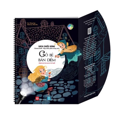 Sách Chiếu Bóng - Cinema Book - Rạp Chiếu Phim Trong Sách - Cô Bé Bán Diêm