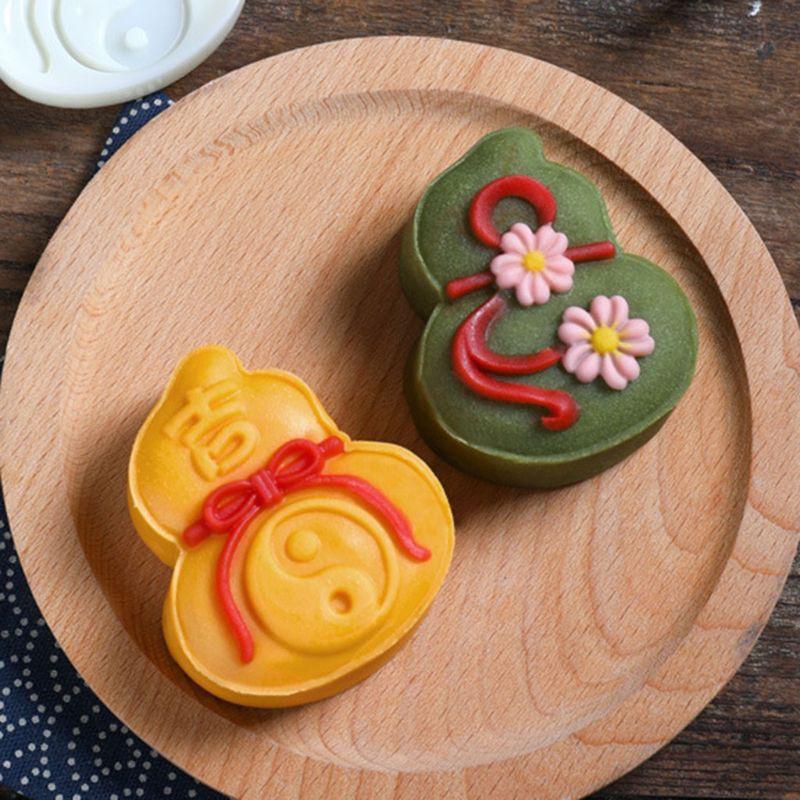 Khuôn lò xo hồ lô 50gr 2 mặt kèm nhấn