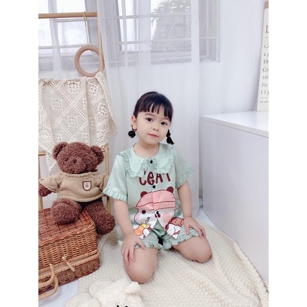 Bộ mặc nhà mùa hè cho bé gái cực xinh