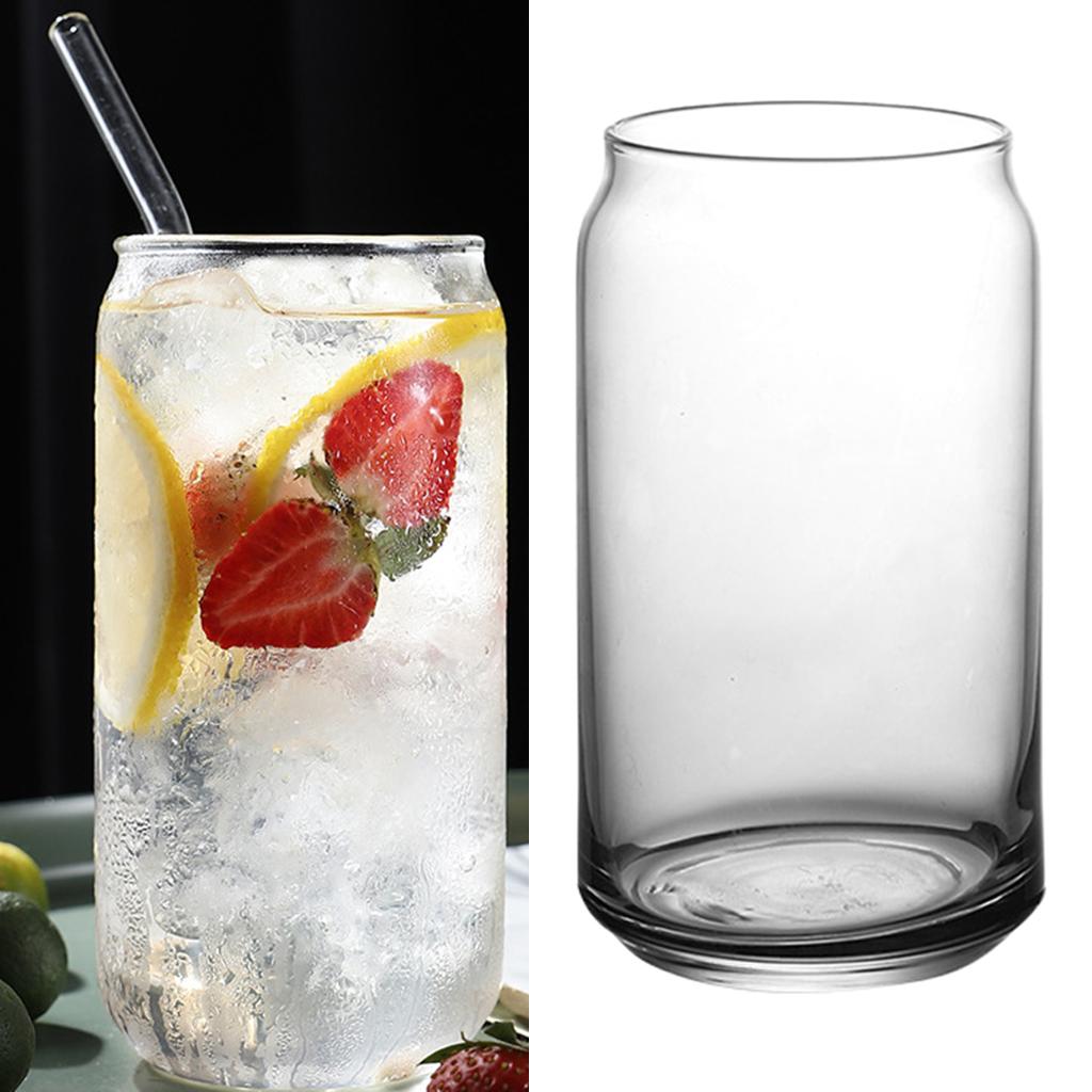2 Pieces Single Layer Cup Juice Coke Cup Household Glass Cold Drink Cup