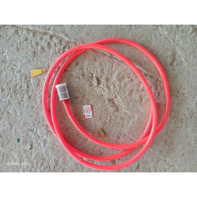 Bộ 2m dây vào +,lọc rác bơm mini 12v....lọc bẩn tưới cây ,tưới lan