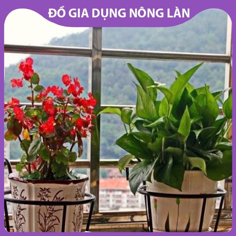 Móc sắt tròn treo chậu hoa ban công (giá đỡ tròn treo ban công) siêu đẹp NL shop