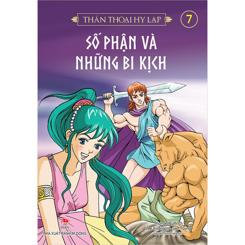 Sách - Thần thoại Hy Lạp (tập 7): SỐ PHẬN VÀ NHỮNG BI KỊCH