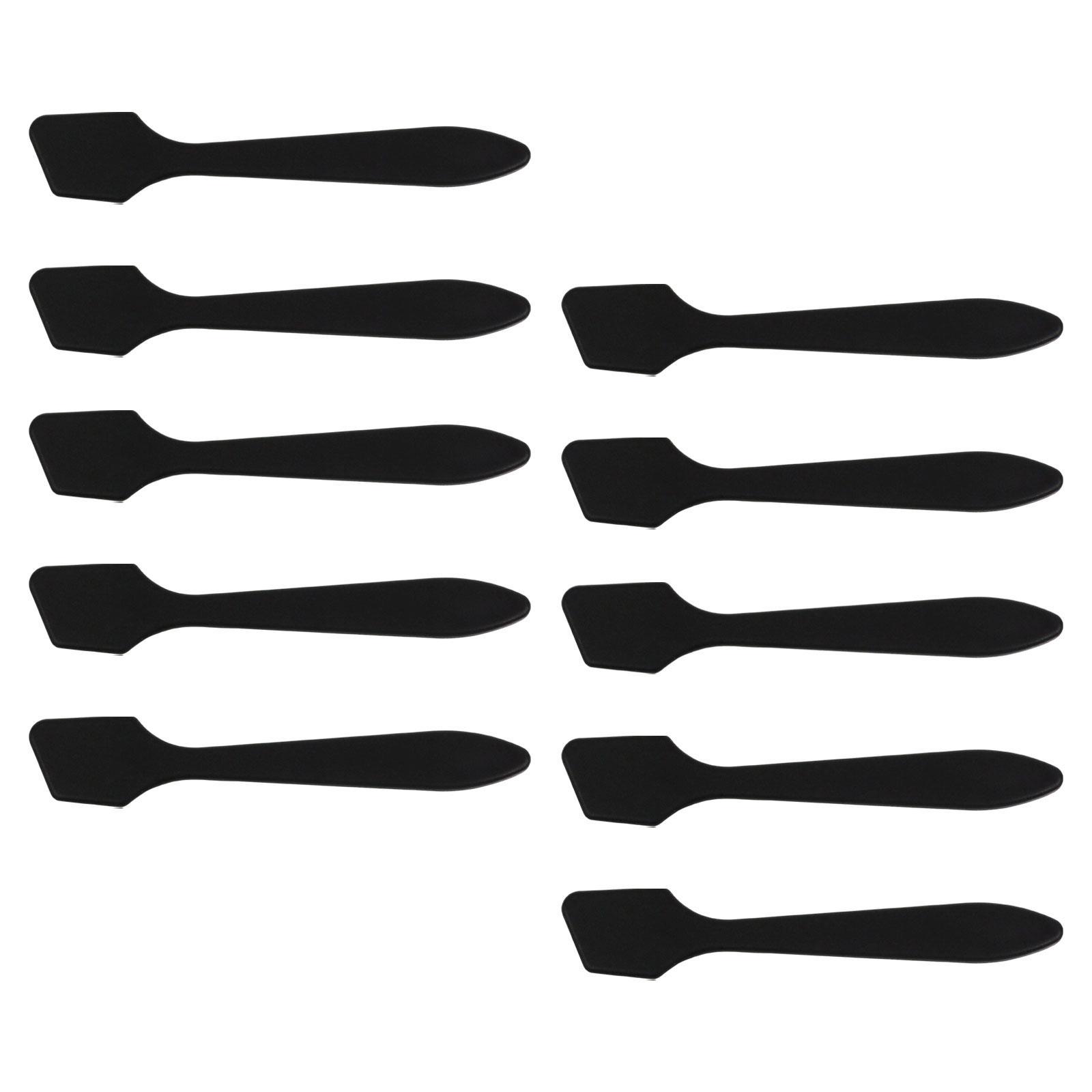 10 Pieces Silicone Spatula Multipurpose Reusable Cosmetics Food Scraper
