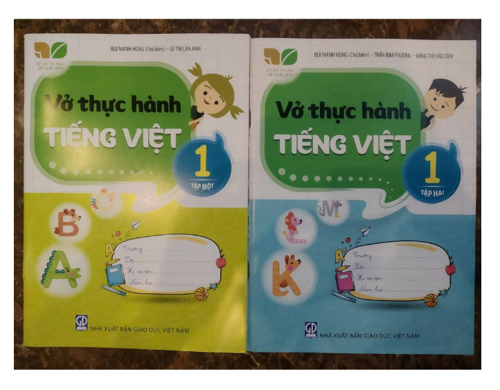 Hình ảnh Sách - Vở Thực hành Tiếng Việt 1 tập 1 (Kết nối tri thức với cuộc sống)
