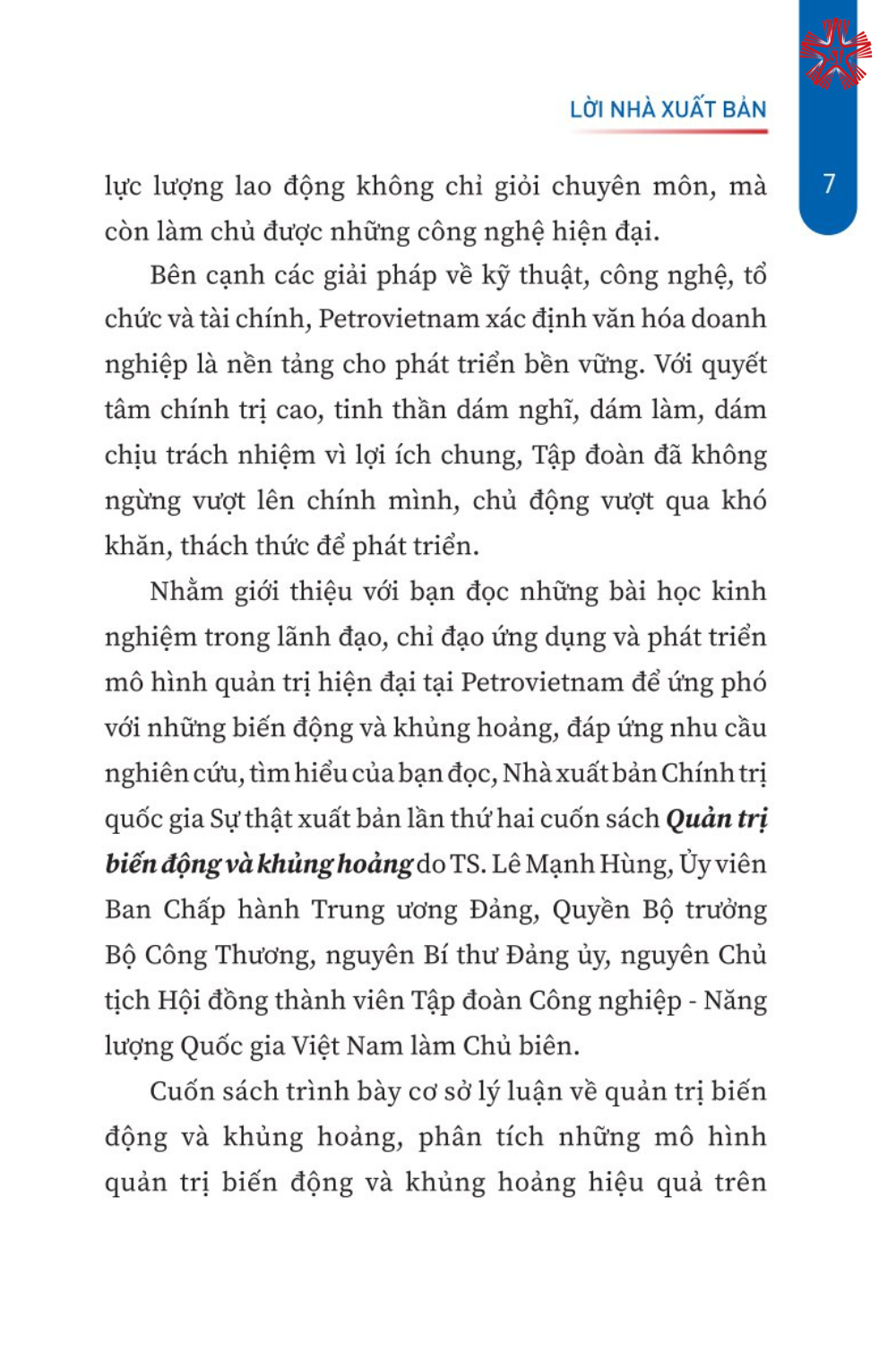 Quản trị biến động và khủng hoảng (Xuất bản lần thứ hai)